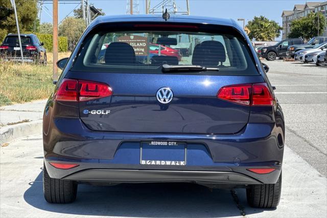 used 2016 Volkswagen e-Golf car, priced at $14,611
