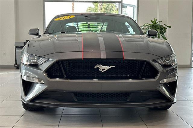 used 2021 Ford Mustang car, priced at $31,888