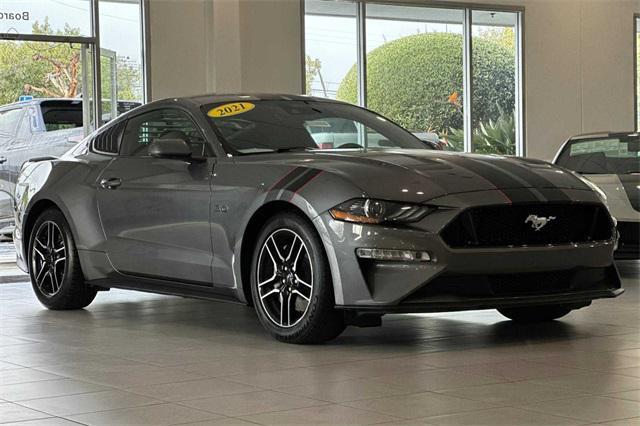 used 2021 Ford Mustang car, priced at $31,888