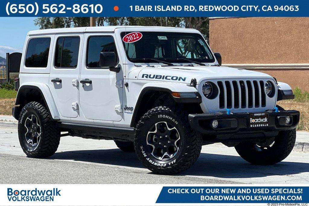 used 2022 Jeep Wrangler Unlimited 4xe car, priced at $32,777