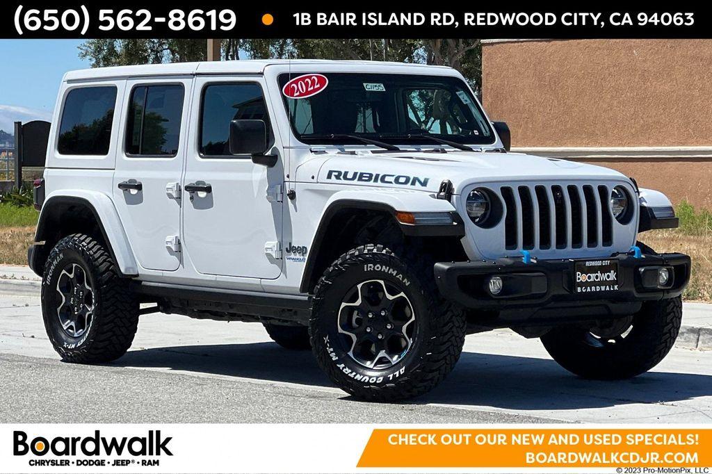 used 2022 Jeep Wrangler Unlimited 4xe car, priced at $32,211