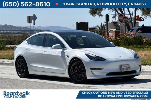 used 2020 Tesla Model 3 car, priced at $30,995