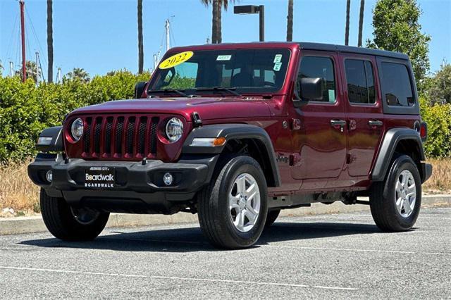 used 2022 Jeep Wrangler Unlimited car, priced at $29,999