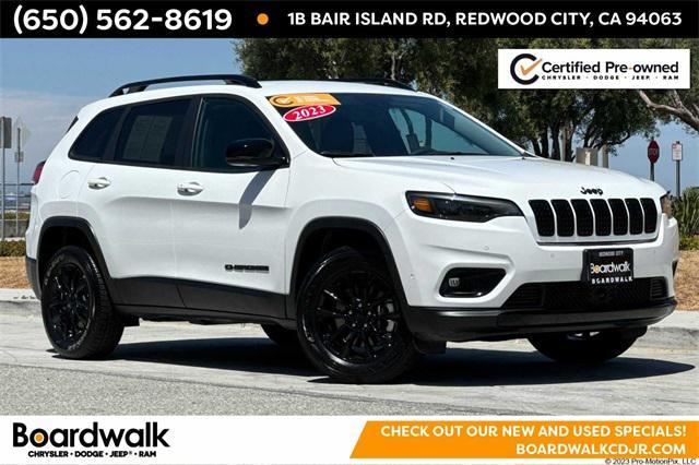 used 2023 Jeep Cherokee car, priced at $24,333