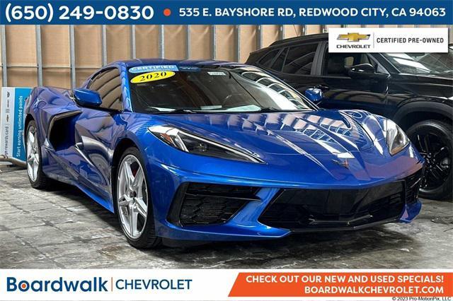 used 2020 Chevrolet Corvette car, priced at $62,111