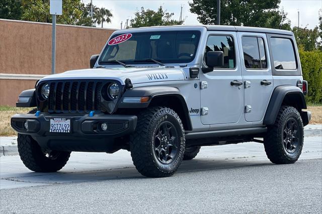 used 2023 Jeep Wrangler 4xe car, priced at $29,211