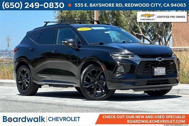 used 2021 Chevrolet Blazer car, priced at $30,995