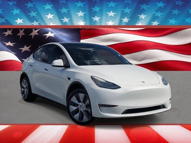 used 2022 Tesla Model Y car, priced at $34,995