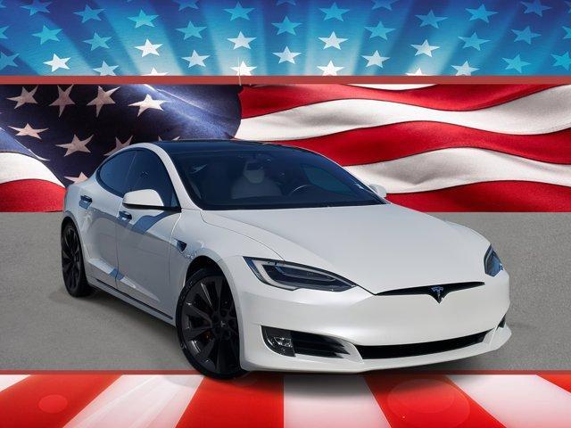 used 2021 Tesla Model S car, priced at $45,995