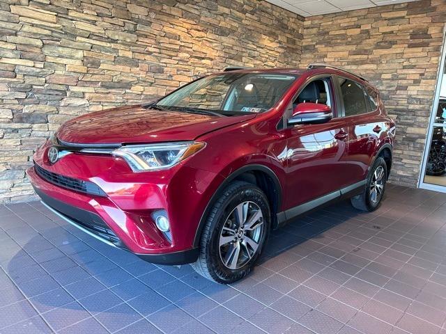 used 2018 Toyota RAV4 car, priced at $19,214