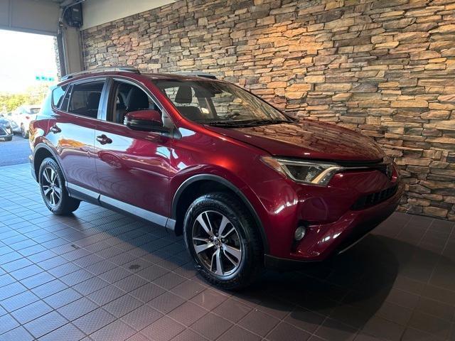 used 2018 Toyota RAV4 car, priced at $19,214