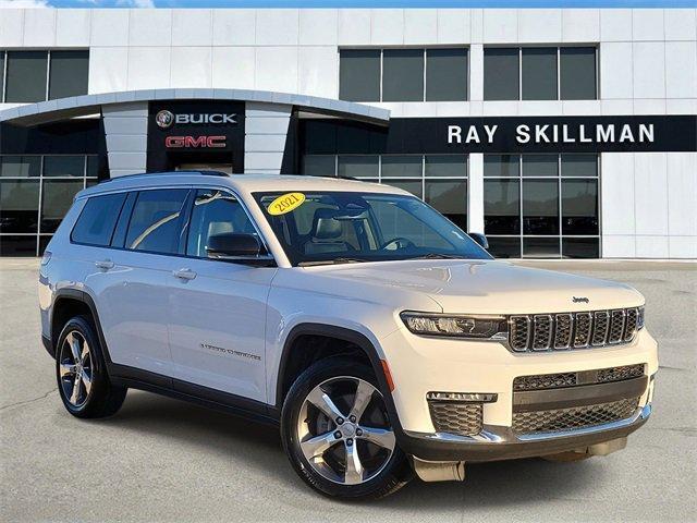 used 2021 Jeep Grand Cherokee L car, priced at $28,988