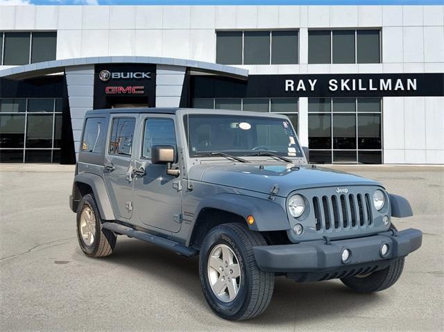 used 2014 Jeep Wrangler Unlimited car, priced at $21,990