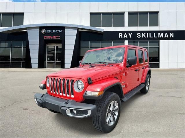 used 2021 Jeep Wrangler Unlimited car, priced at $31,911