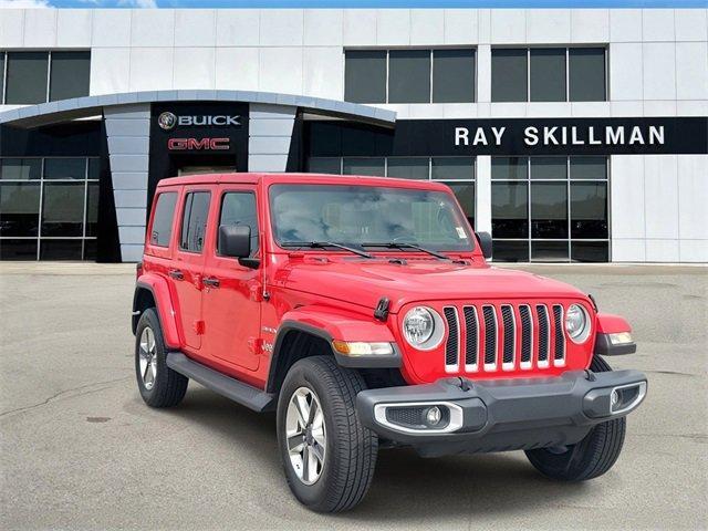 used 2021 Jeep Wrangler Unlimited car, priced at $31,911