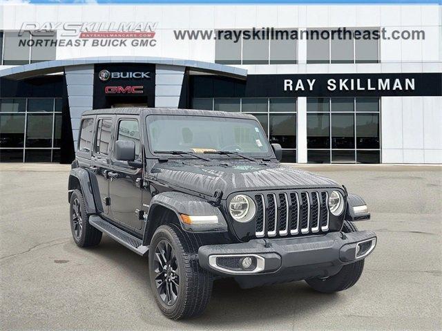 used 2021 Jeep Wrangler Unlimited 4xe car, priced at $35,988