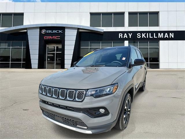 used 2023 Jeep Compass car, priced at $28,911