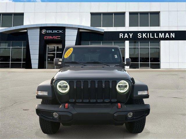 used 2021 Jeep Wrangler Unlimited car, priced at $30,988
