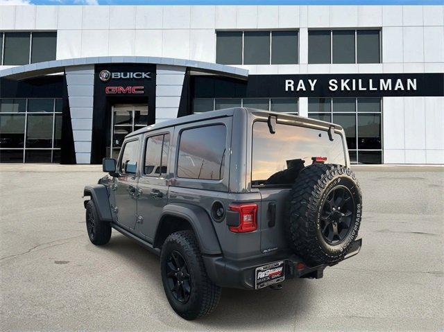 used 2021 Jeep Wrangler Unlimited car, priced at $30,988