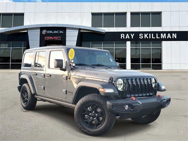 used 2021 Jeep Wrangler Unlimited car, priced at $30,988