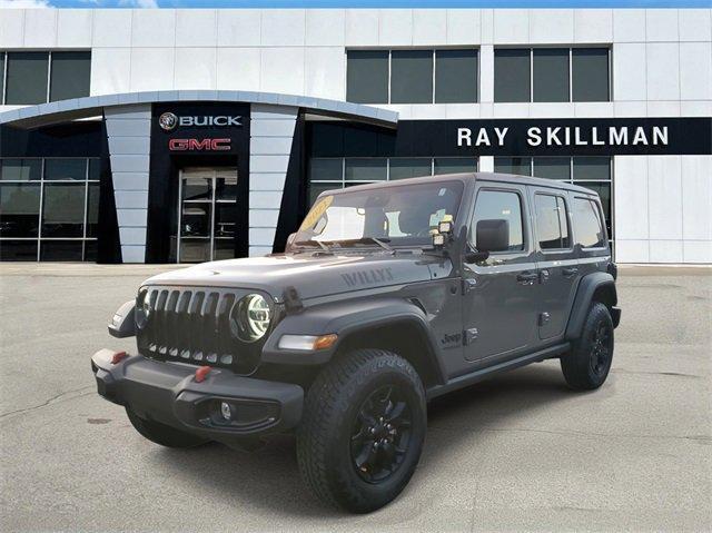 used 2021 Jeep Wrangler Unlimited car, priced at $30,988