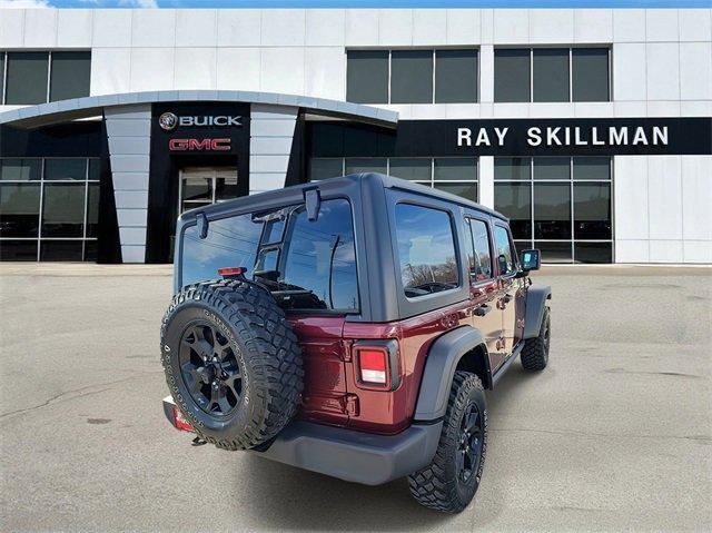 used 2021 Jeep Wrangler Unlimited car, priced at $34,998