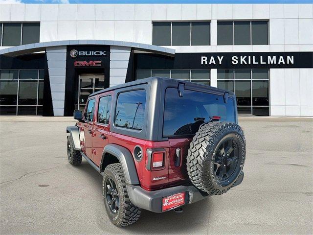 used 2021 Jeep Wrangler Unlimited car, priced at $34,998