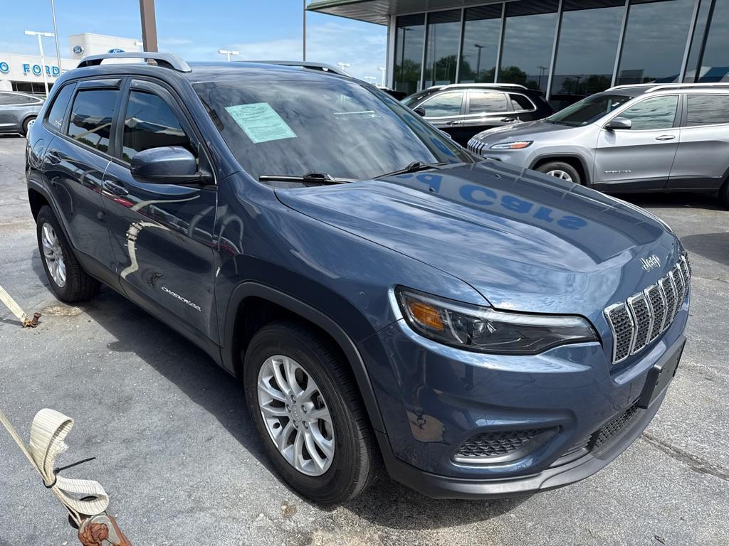 used 2021 Jeep Cherokee car, priced at $20,990