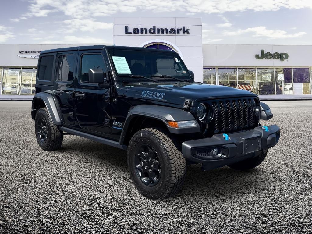 used 2023 Jeep Wrangler 4xe car, priced at $27,388