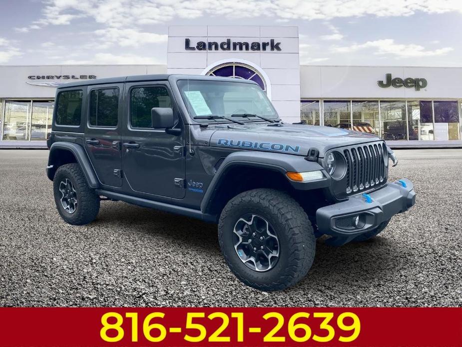 used 2021 Jeep Wrangler Unlimited 4xe car, priced at $38,988