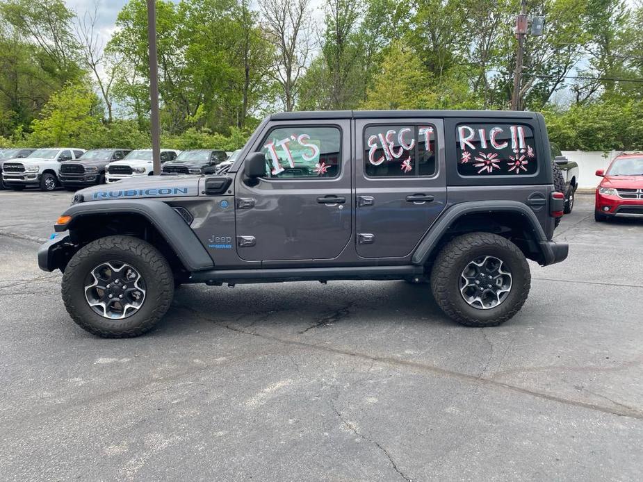 used 2021 Jeep Wrangler Unlimited 4xe car, priced at $38,988