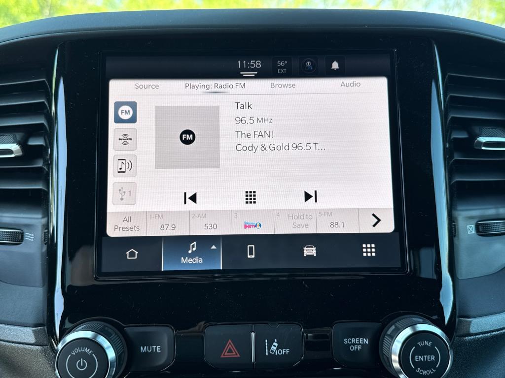 new 2025 Ram 1500 car, priced at $45,988