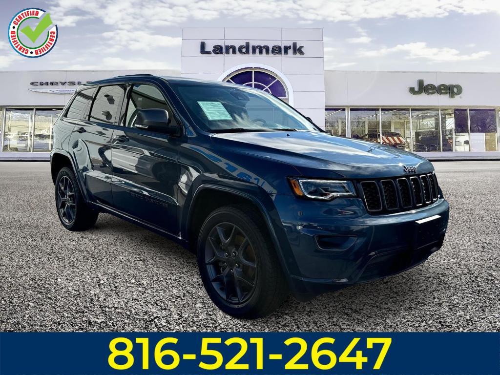 used 2021 Jeep Grand Cherokee car, priced at $31,988