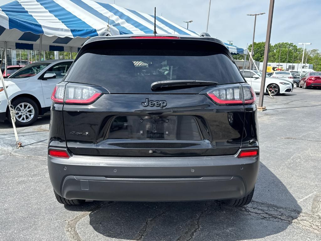 used 2021 Jeep Cherokee car, priced at $17,588