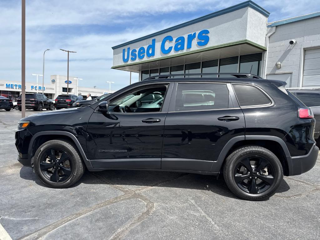 used 2021 Jeep Cherokee car, priced at $17,588