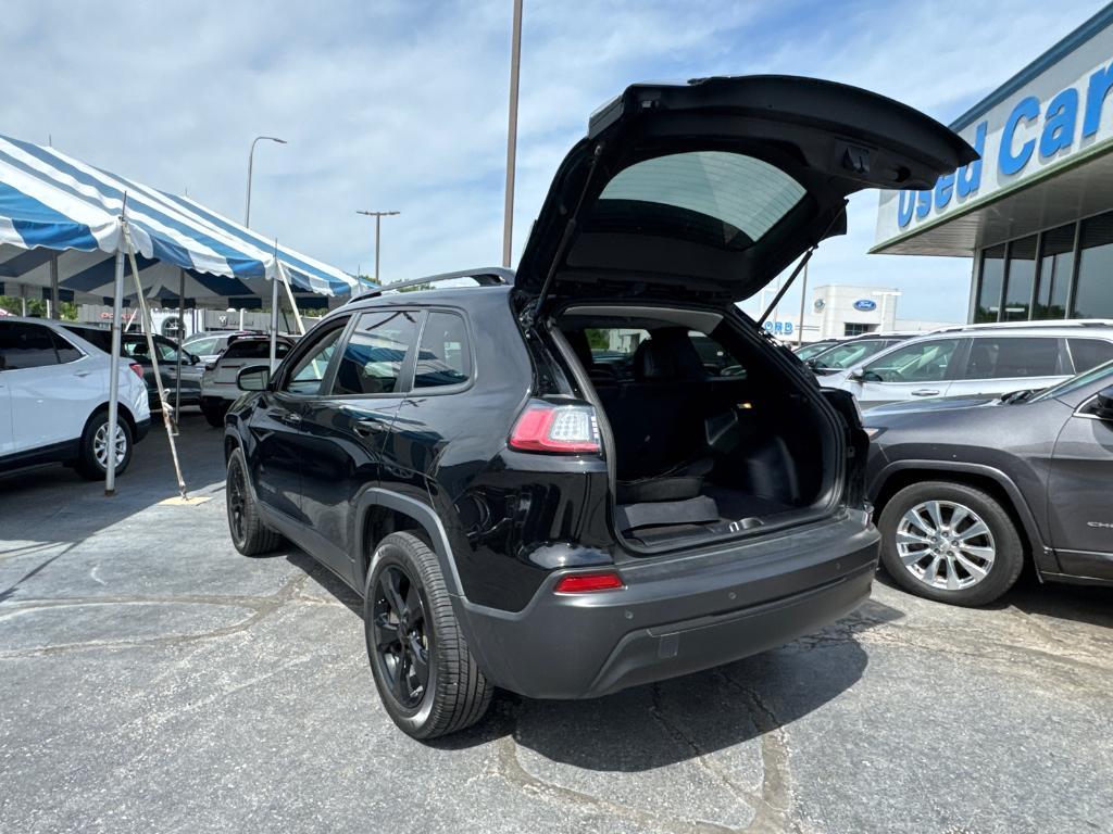 used 2021 Jeep Cherokee car, priced at $17,588