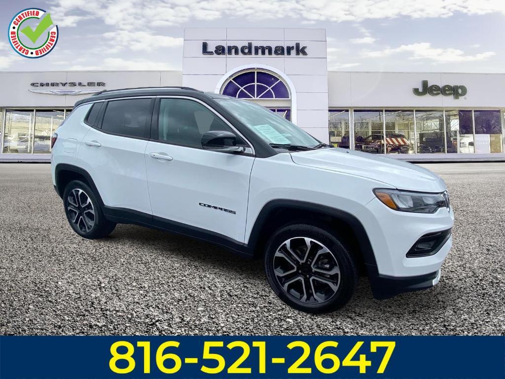 used 2022 Jeep Compass car, priced at $24,988