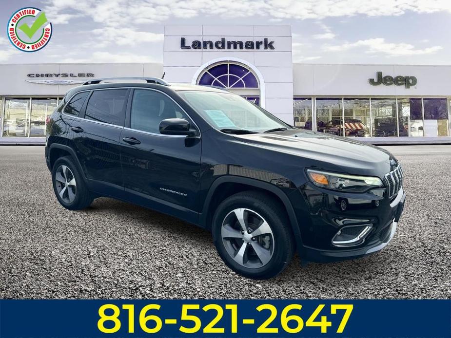 used 2021 Jeep Cherokee car, priced at $23,988