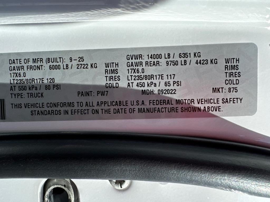 new 2026 Ram 3500 car, priced at $75,040