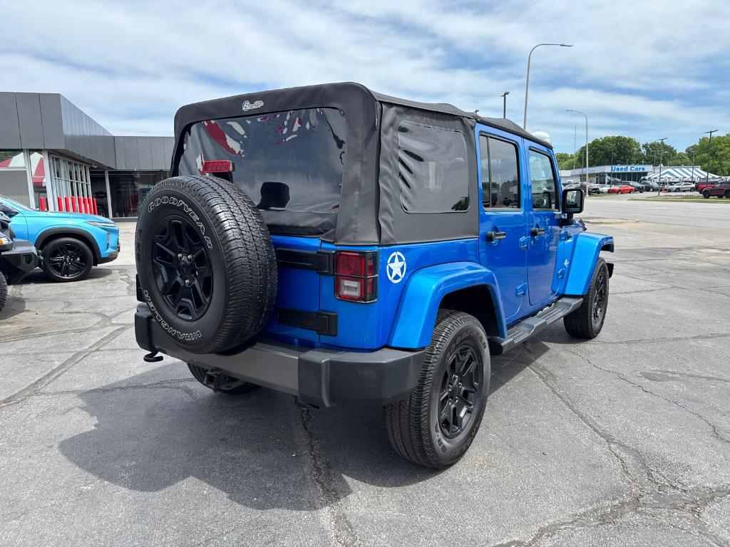 used 2014 Jeep Wrangler Unlimited car, priced at $13,988