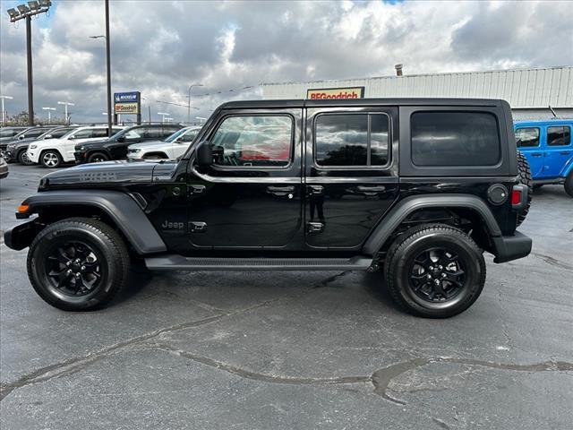 used 2021 Jeep Wrangler Unlimited car, priced at $31,988