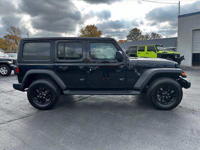 used 2021 Jeep Wrangler Unlimited car, priced at $31,988