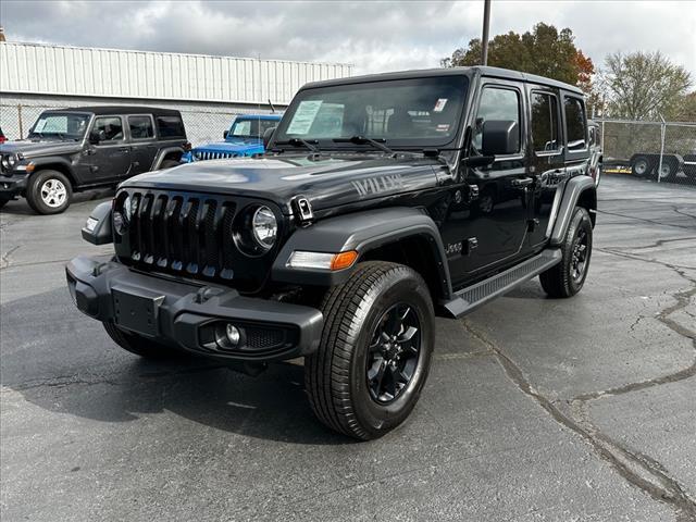 used 2021 Jeep Wrangler Unlimited car, priced at $31,988