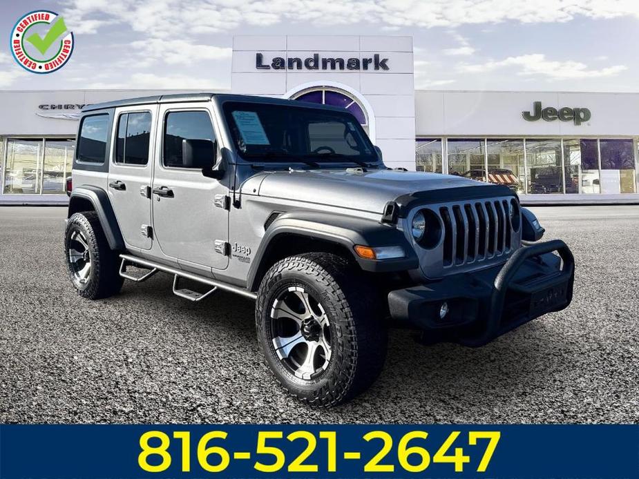 used 2019 Jeep Wrangler Unlimited car, priced at $25,988