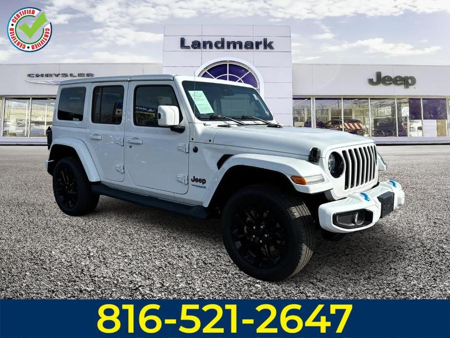 used 2021 Jeep Wrangler Unlimited 4xe car, priced at $36,988