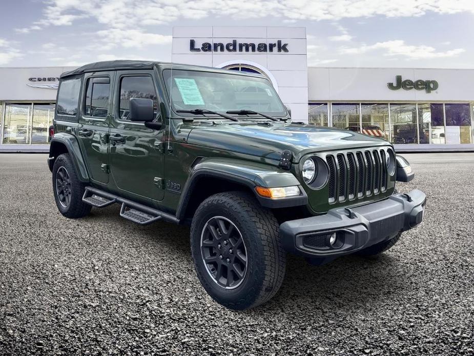 used 2021 Jeep Wrangler Unlimited car, priced at $35,988