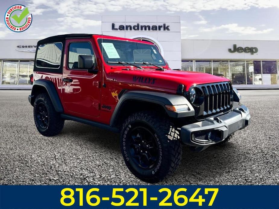 used 2023 Jeep Wrangler car, priced at $35,988