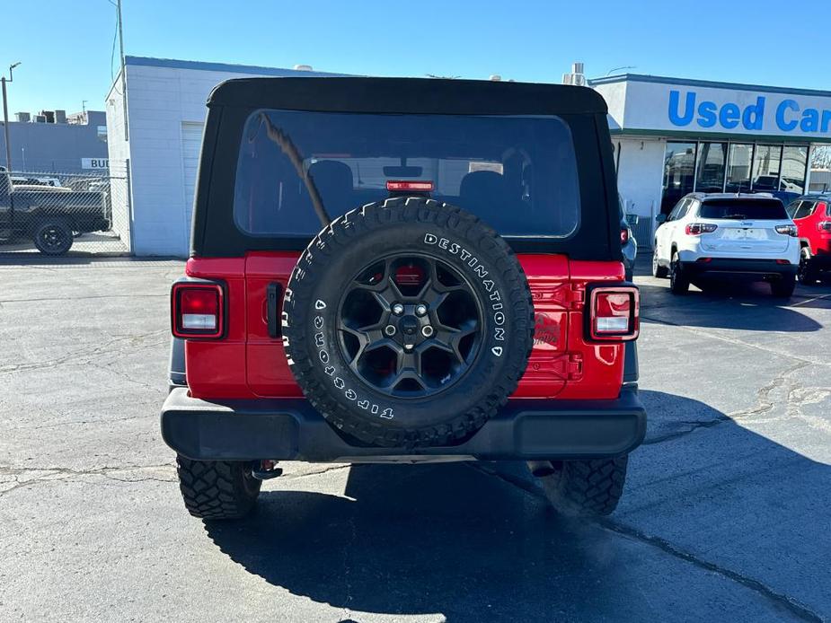 used 2023 Jeep Wrangler car, priced at $35,988