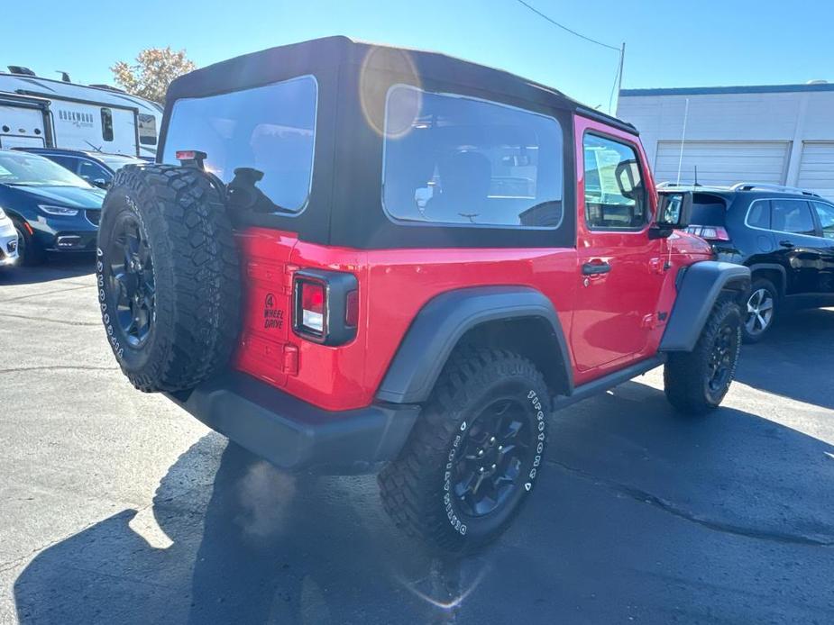 used 2023 Jeep Wrangler car, priced at $35,988