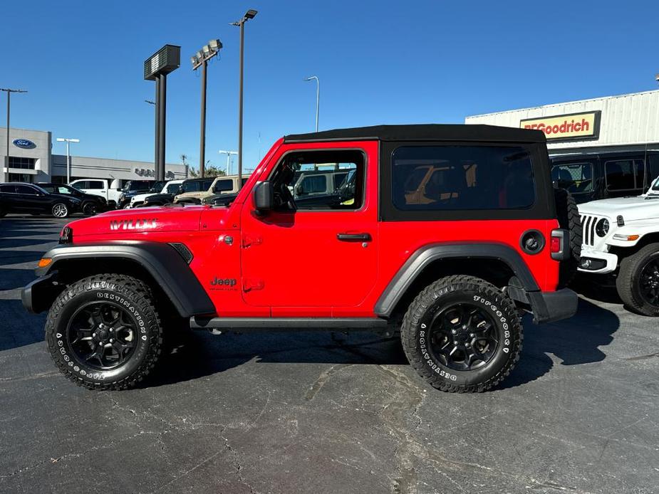 used 2023 Jeep Wrangler car, priced at $35,988